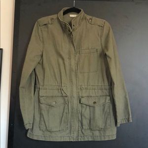 Women’s army green jacket